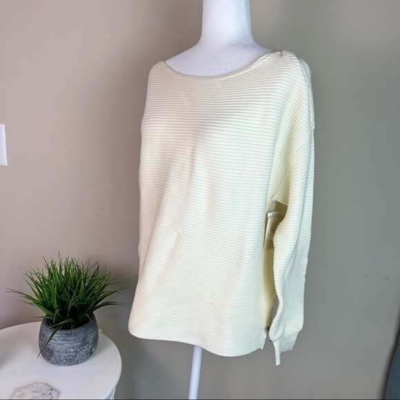 14th and Union womens boatneck ribbed sweater - Picture 1 of 13